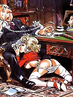 Cartoon Erotica Galleries - Vintage Cartoon at Vintage Porn Pics